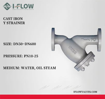 Introduce JIS F7220 Cast Iron Y Type Strainer