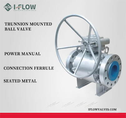 I-FLOW Trunnion Ball Valve