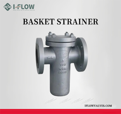 I-FLOW ANSI 150 Cast Steel Basket Strainer