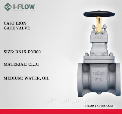 Introducing the I-FLOW JIS F7364 Cast Iron 16K Gate Valve